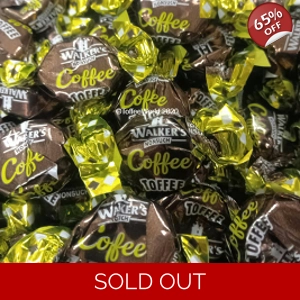 Walkers Nonsuch Coffee Toffees - Walker's Wrapped Toffee Sweets